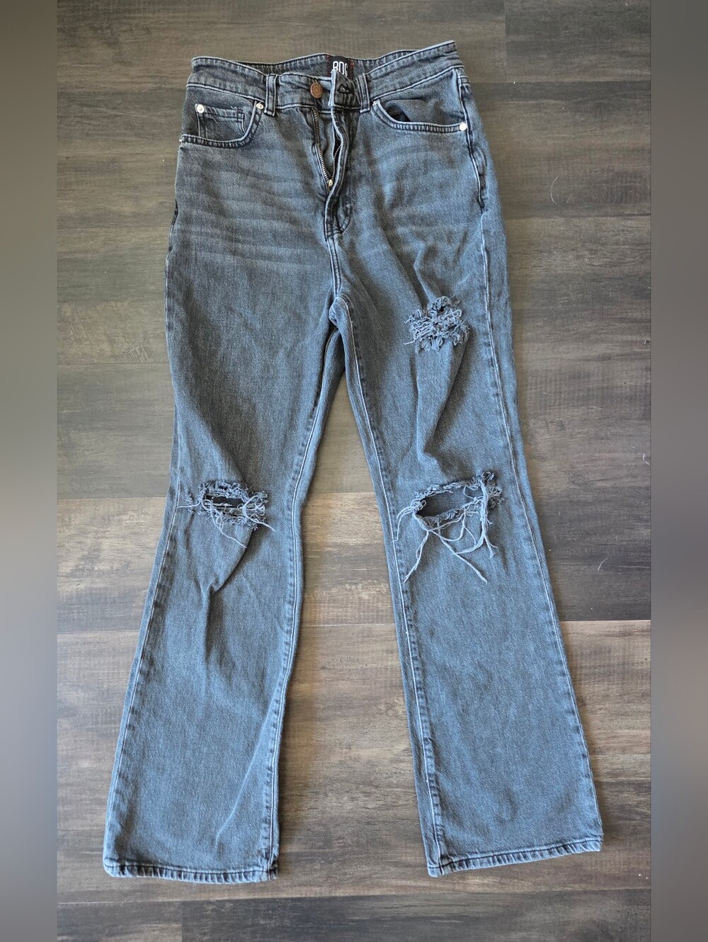 Urban Outfitters BDG Distressed Wide Leg Jeans